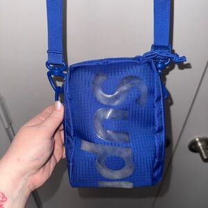 Supreme Royal Blue Neck Pouch 2021